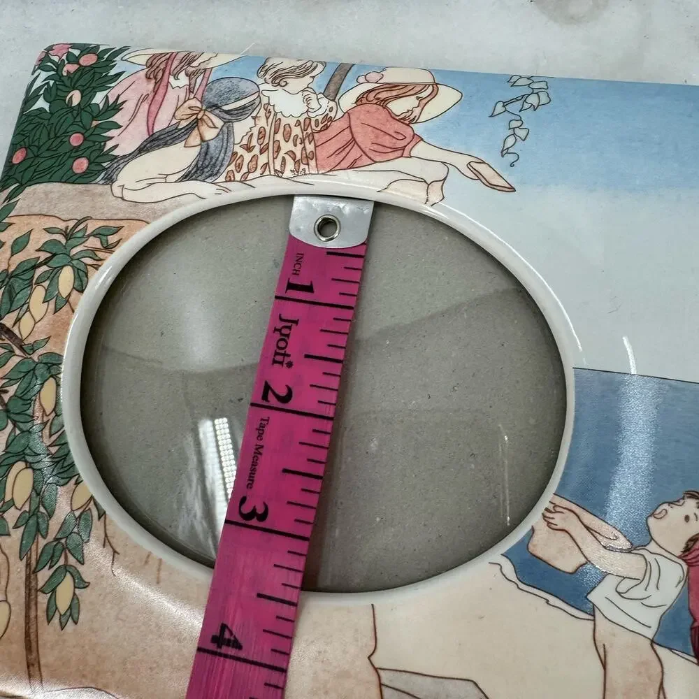 Vintage 90s Charpente golden days picture frame